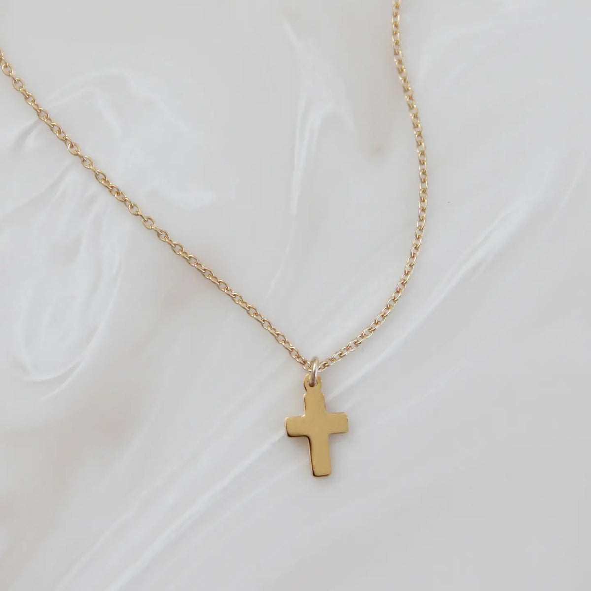 Mini Cross Necklace