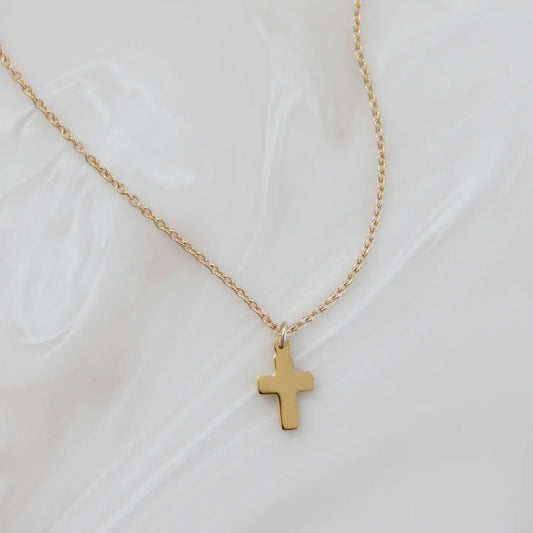 Mini Cross Necklace