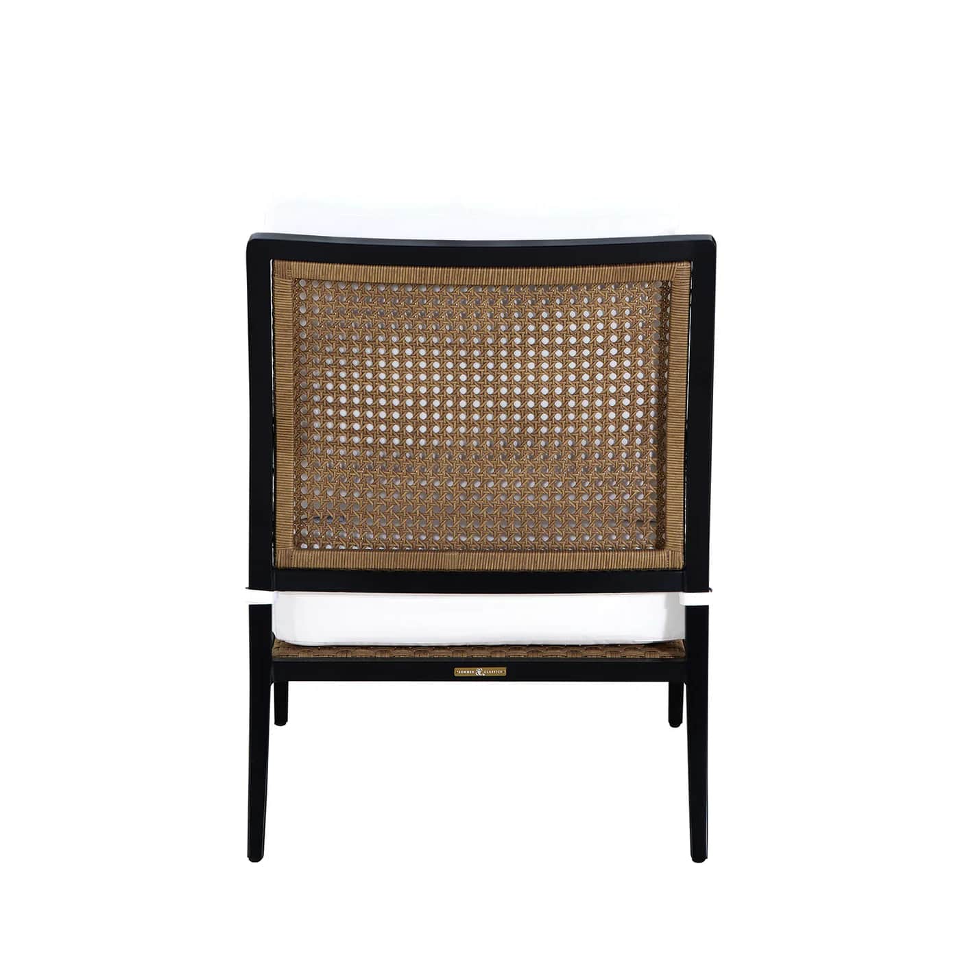 Bermuda Aluminum and Cane Lounge