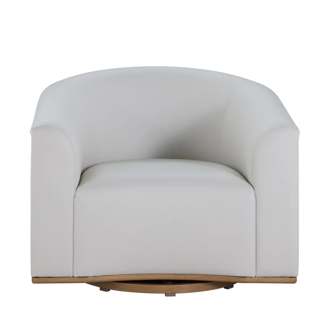 Tahoe Natural Weave Marine Grade Vinyl Swivel Lounge Chair