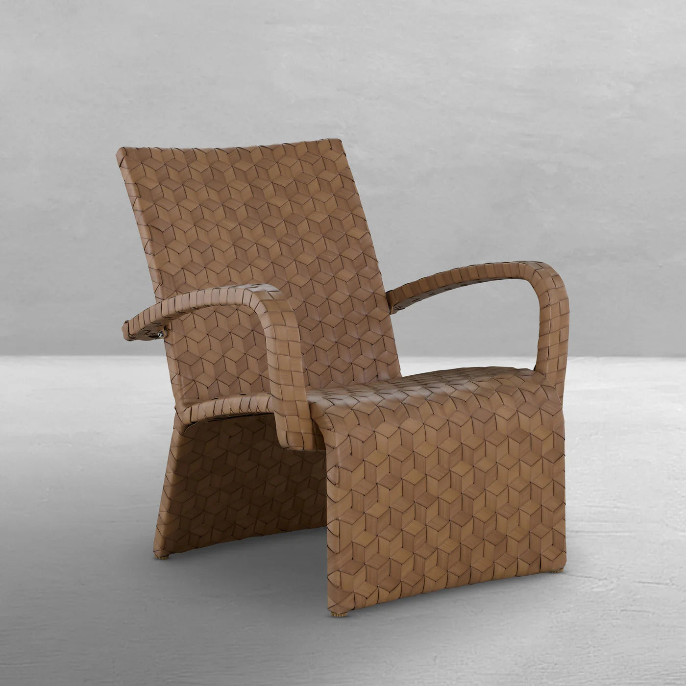 Venice N-Dura Resin Wicker Outdoor Lounge Chair