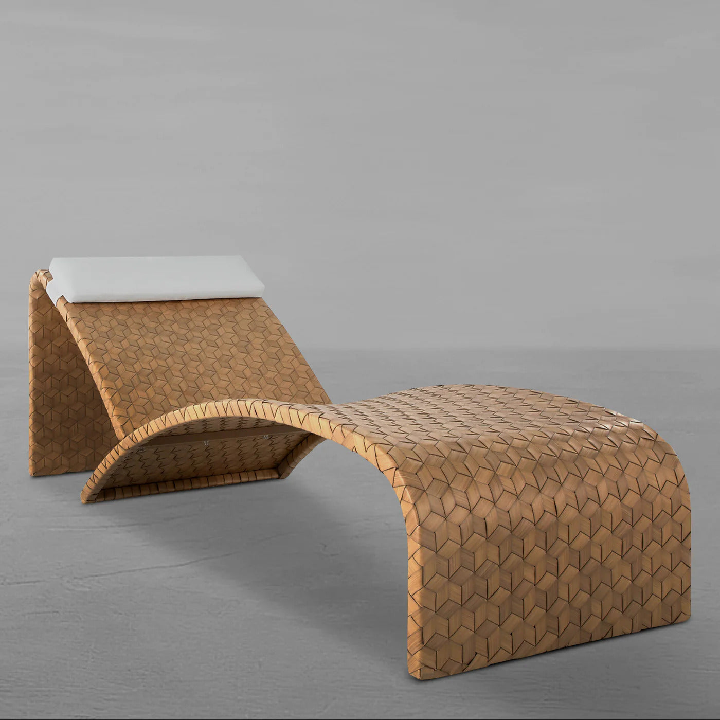 Venice N-Dura Resin Wicker Outdoor Adjustable Chaise Lounge