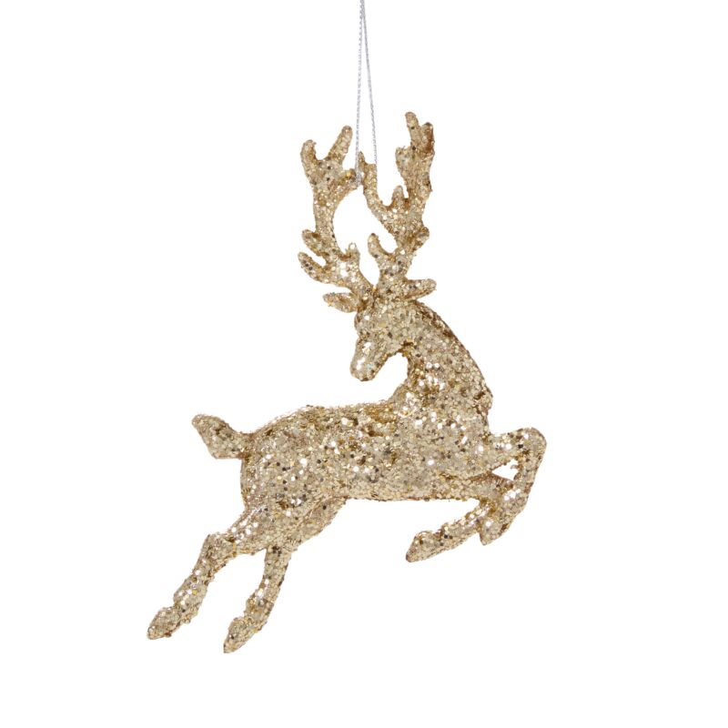 Leaping Deer Ornament