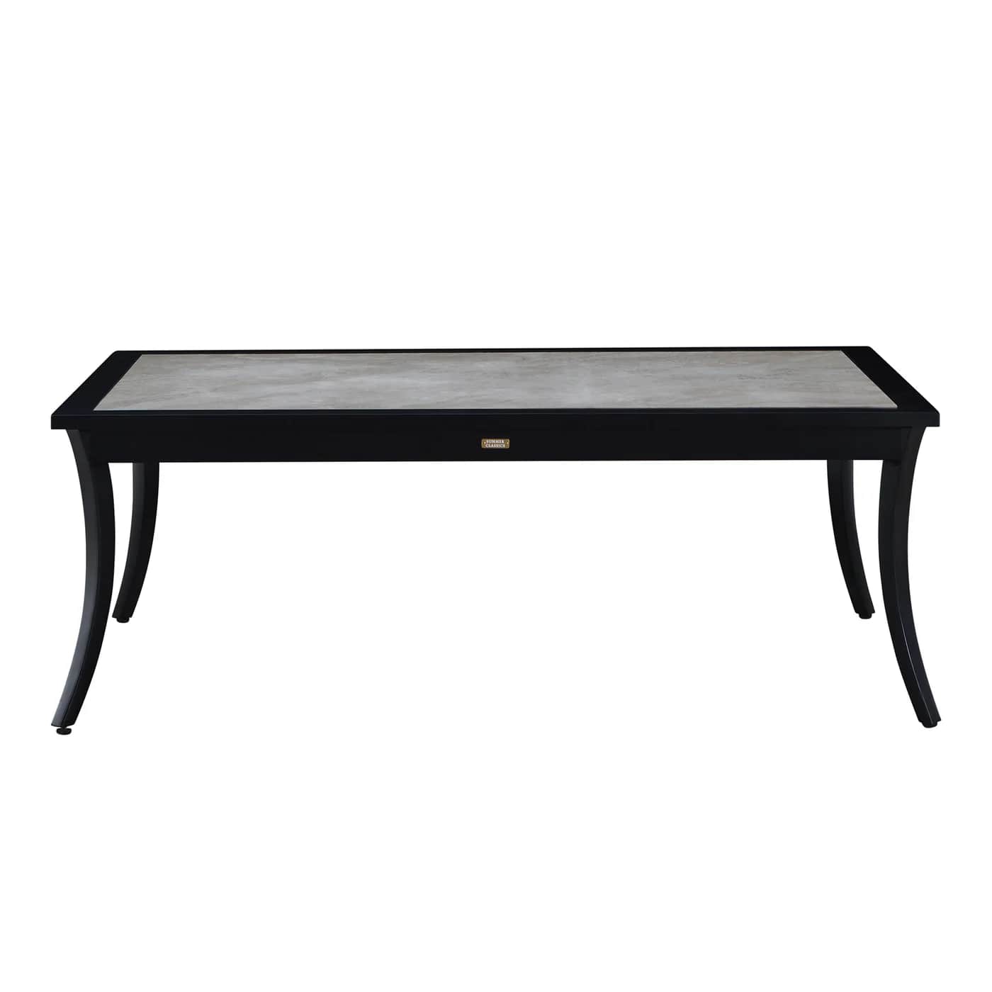 Bermuda Aluminum with Porcelain Top Rectangle Coffee Table