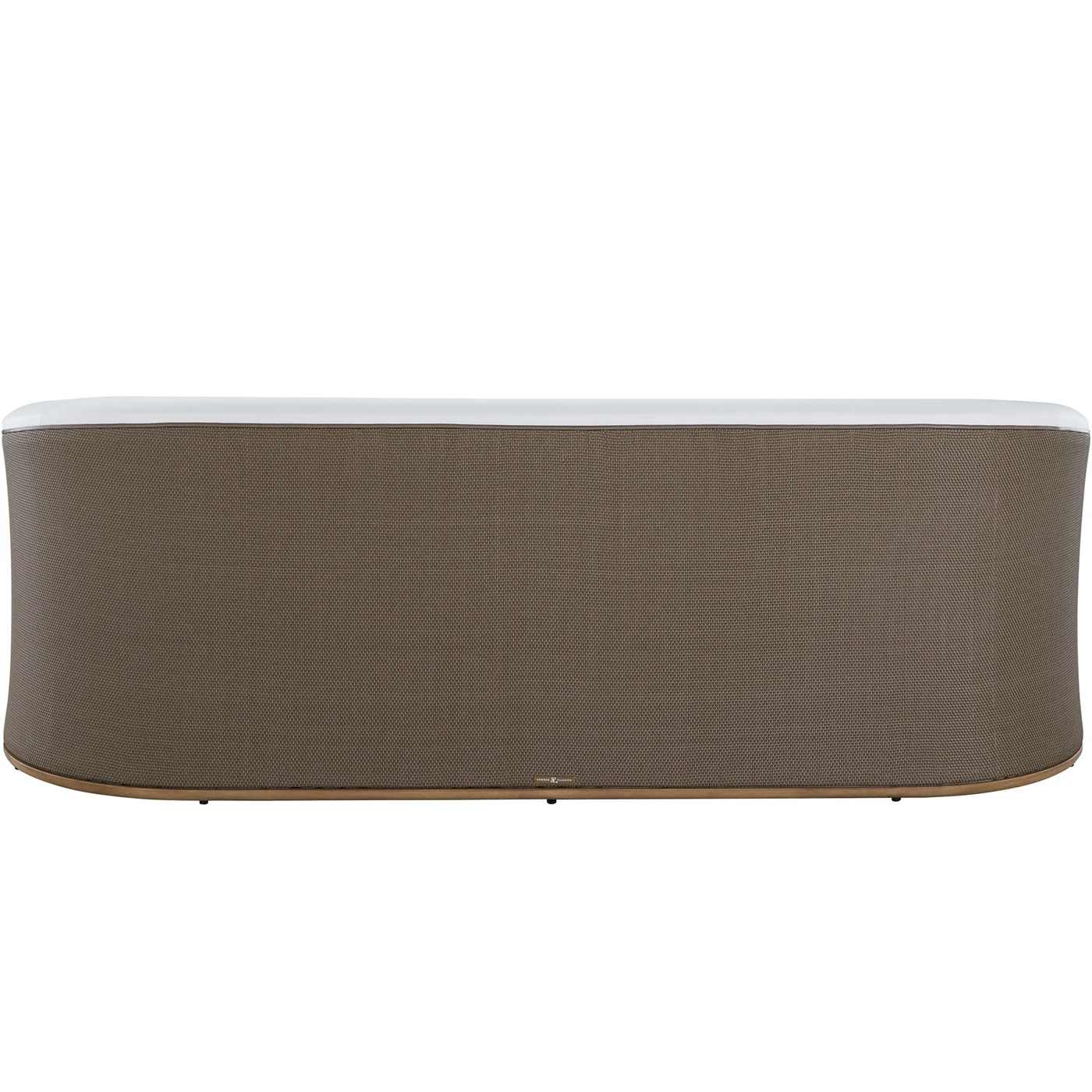 Tahoe Natural Weave Marine Grade Vinyl Sofa