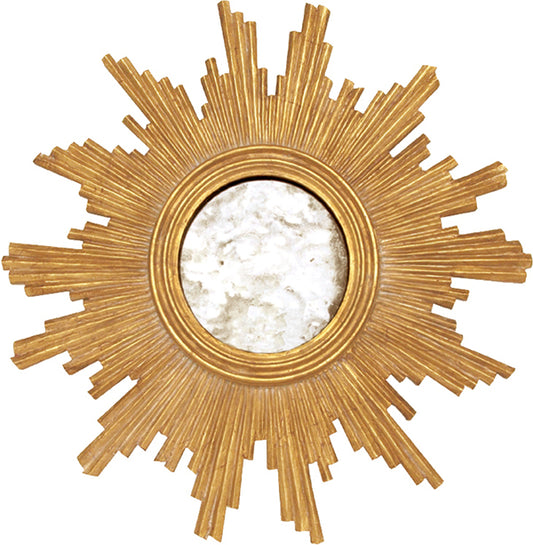 Gold Leafed Hand Carved Mirror