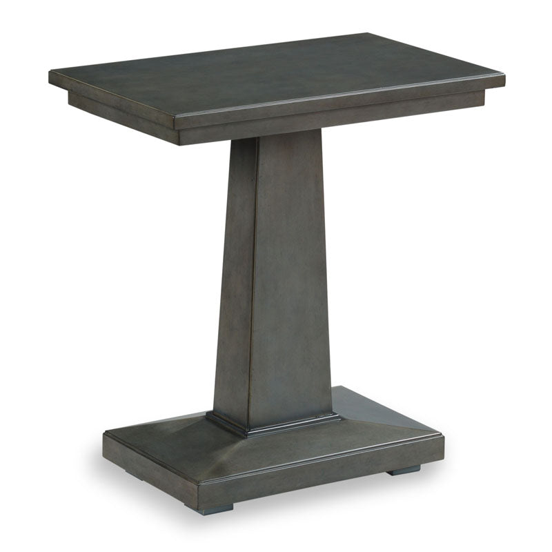 Charcoal Chairside Table