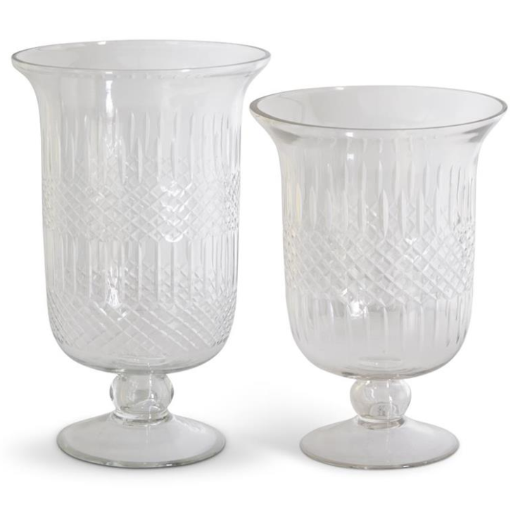 Fluted Glass Vase