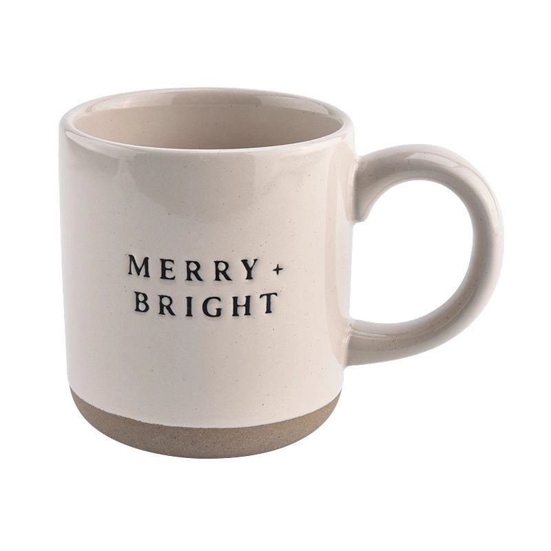 Merry & Bright Stoneware Mug