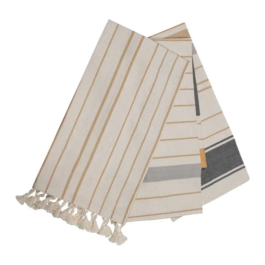 Julia Stripe Tea Towel, Set of 3