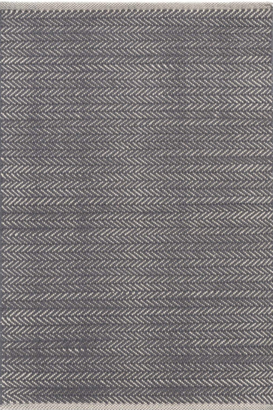 Herringbone Shale Cotton 2x3