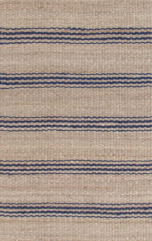 Jute Ticking Indigo 2.5x8