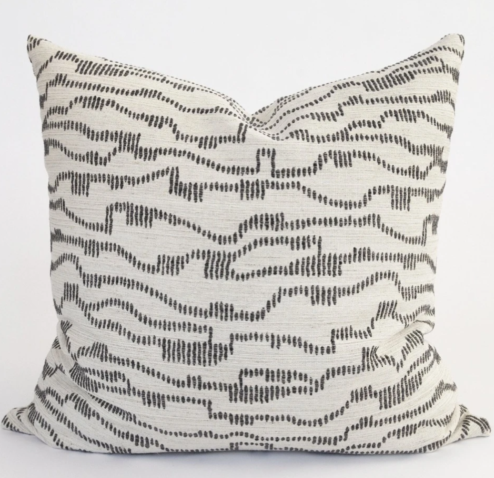 22x22 Zebra Pillow