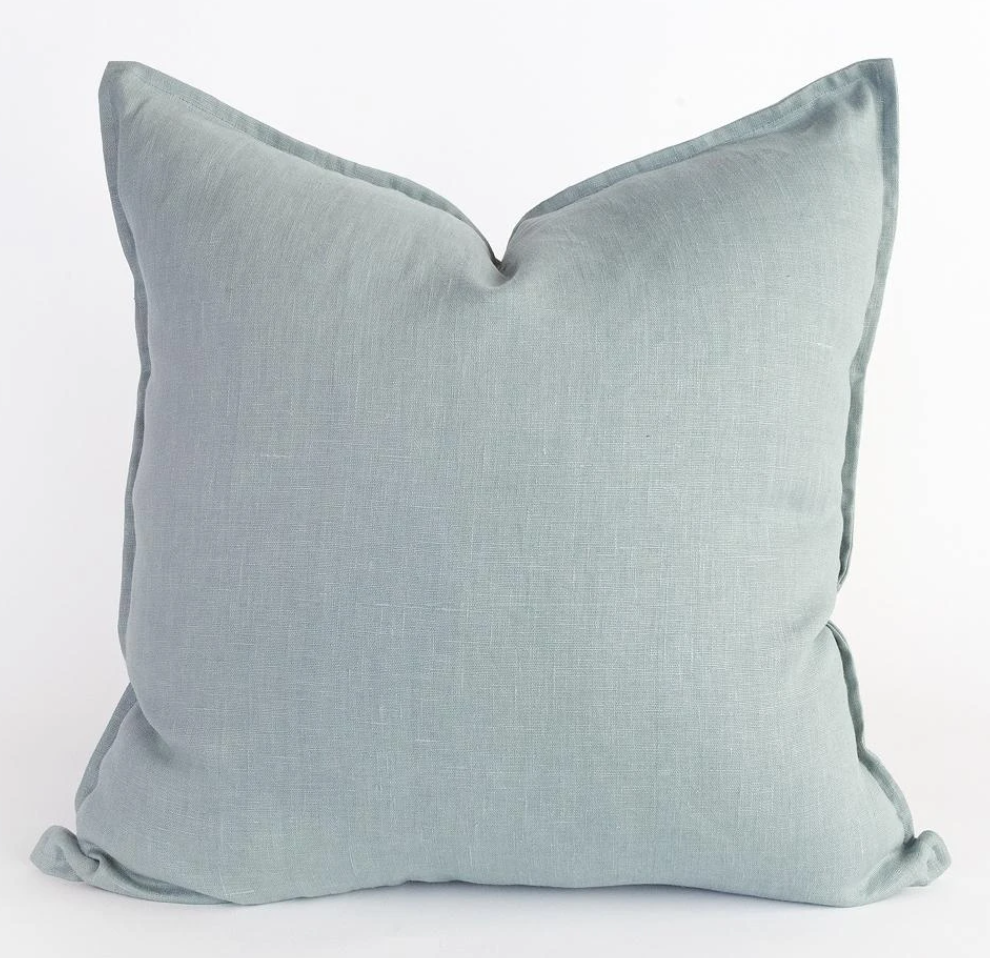 Muted Blue Pillow