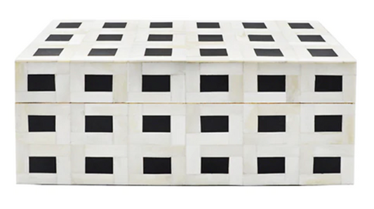 Large Black and White Box