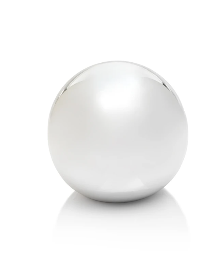 Silver Ceramic Ball