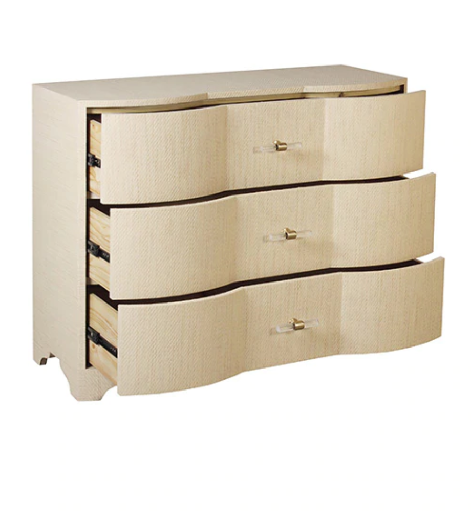 Grasscloth Dresser