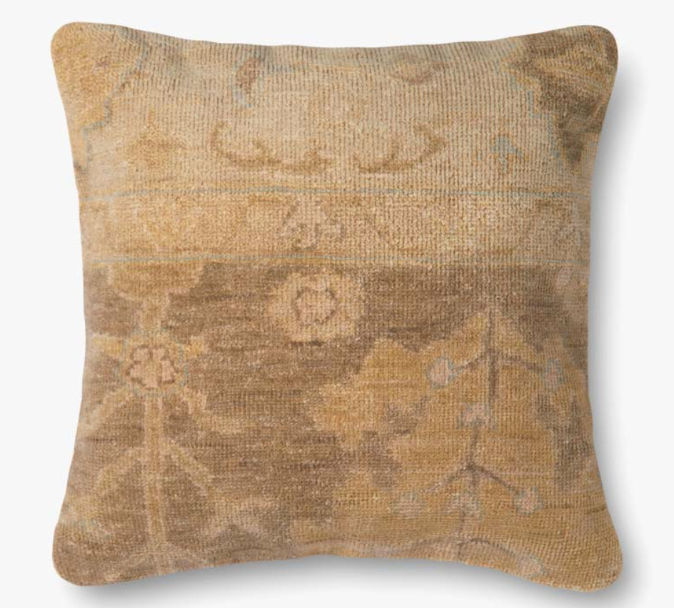 Brown/Beige Oriental Pillow