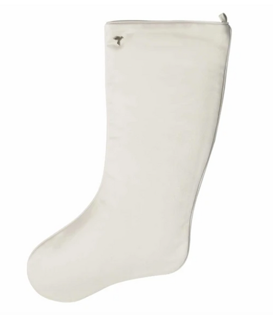 Ivory Christmas Stocking