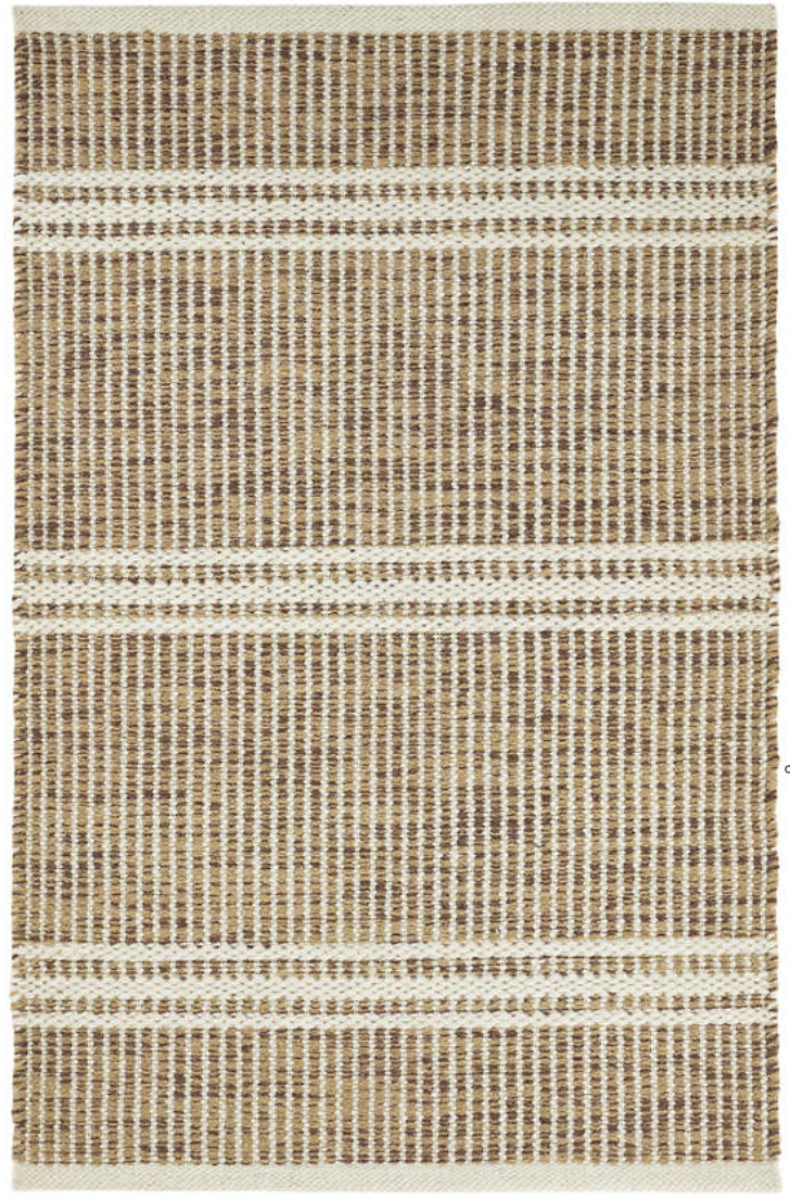 Malta Natural Woven Wool Rug 8x10