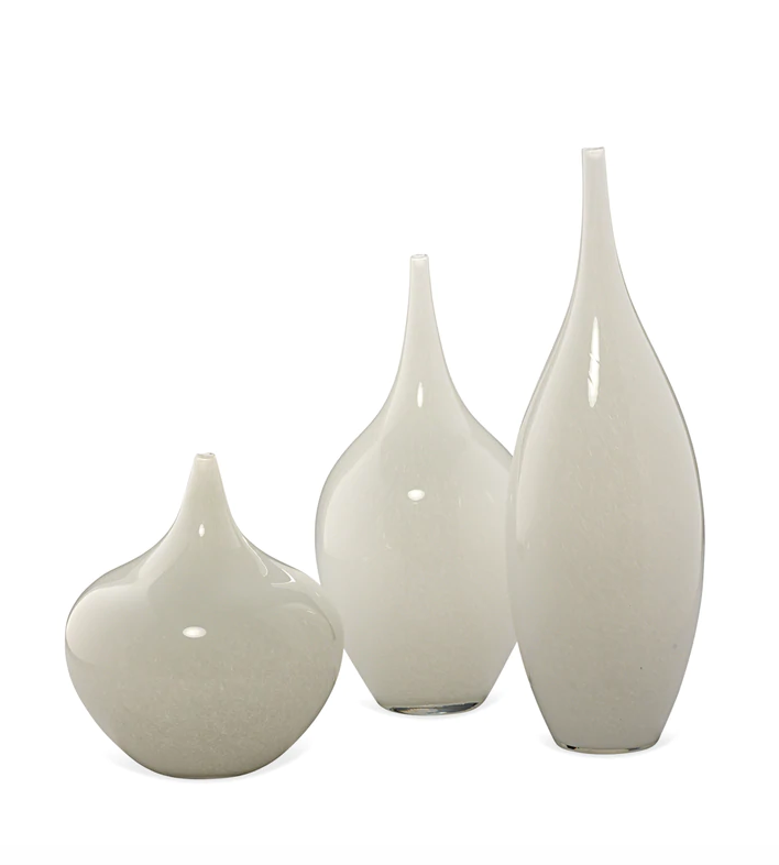 Slim White Minx Vase