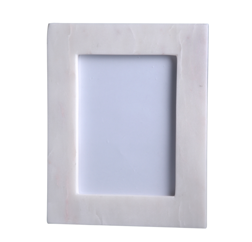 White Marble Frame 5x7