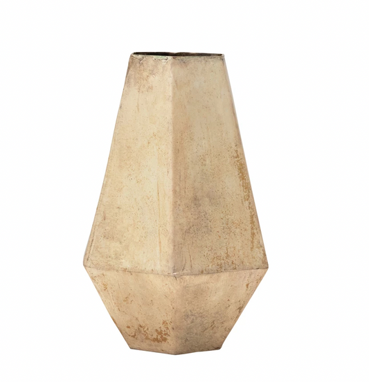 Gold Dimensional Vase