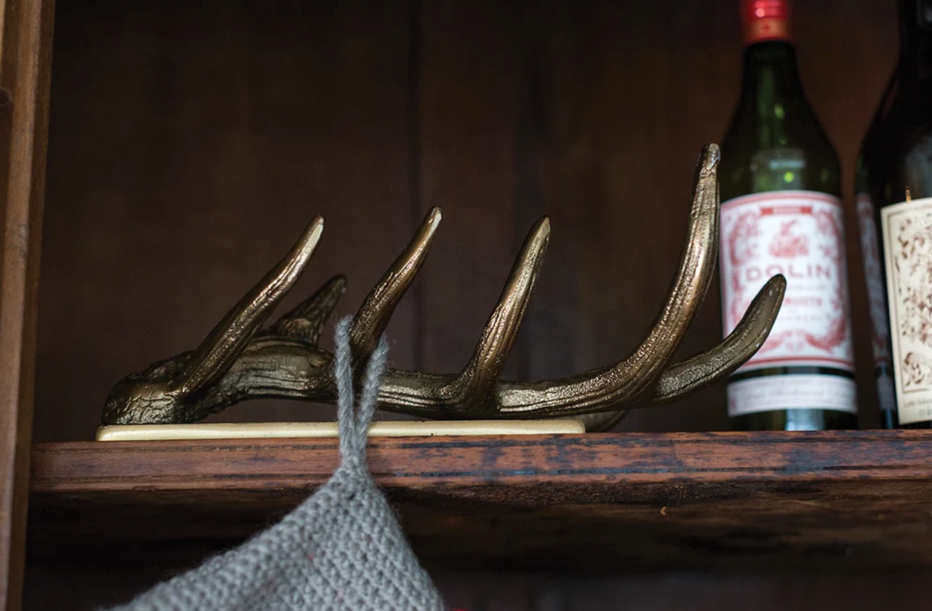 Antler Stocking Holder