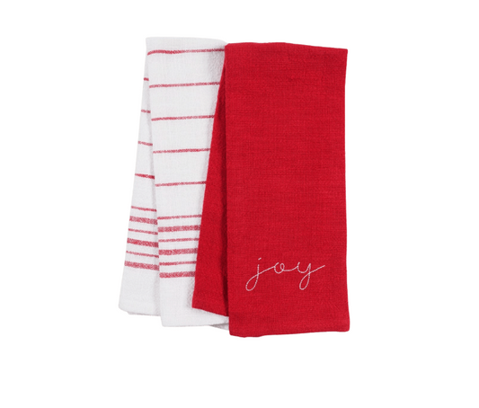 Joy Tea Towel, Set of 2