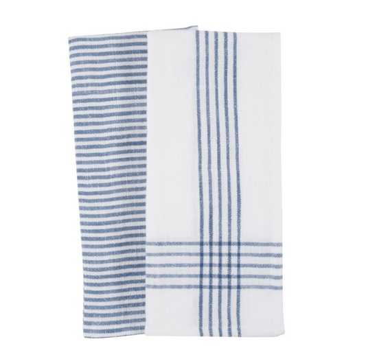 Blue Monaco Kitchen Towel Set