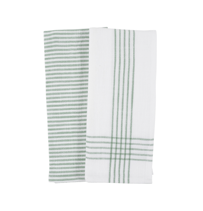 Green Monaco Kitchen Towel Set