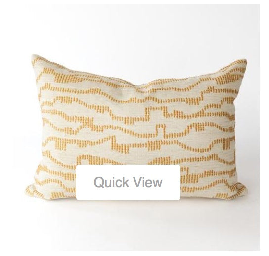 Gold Design Pillow