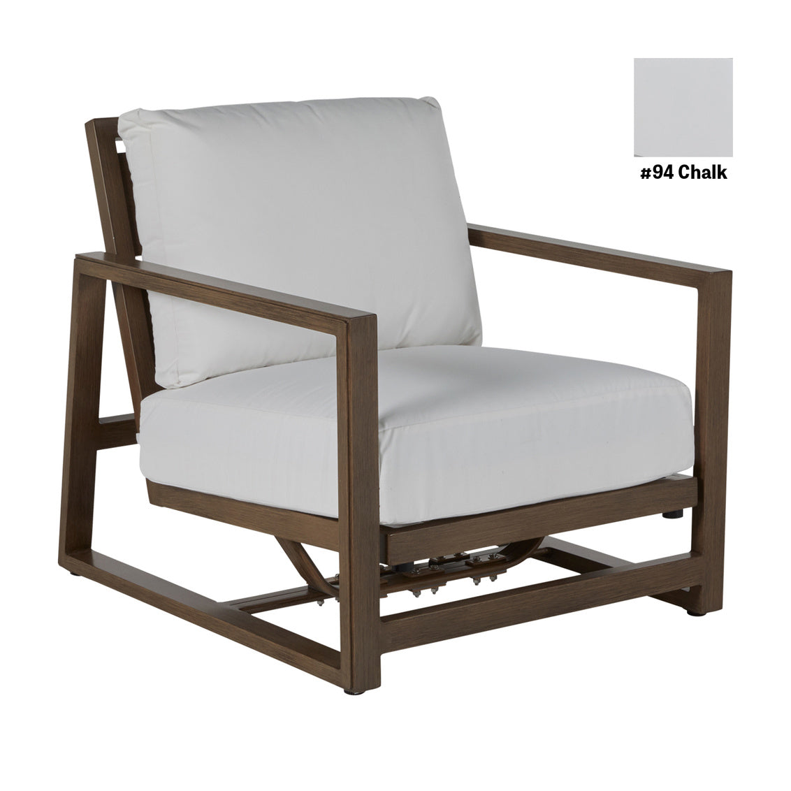 Avondale Aluminum Spring Lounge Chair
