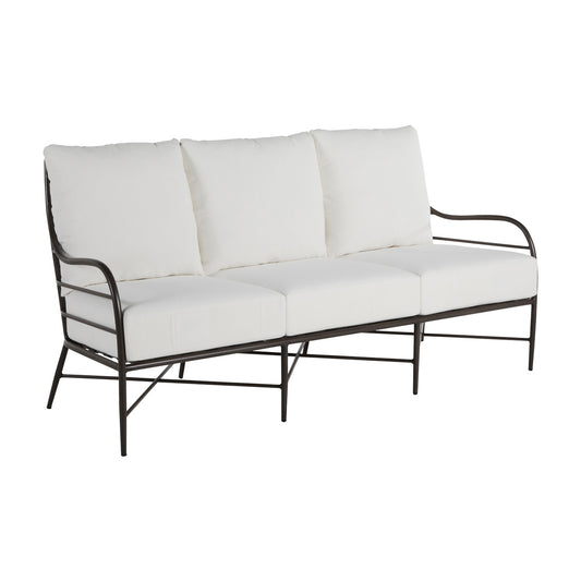 Carmel Aluminum Sofa Slate Grey